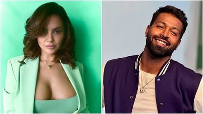 Esha gupta and Hardik Pandya