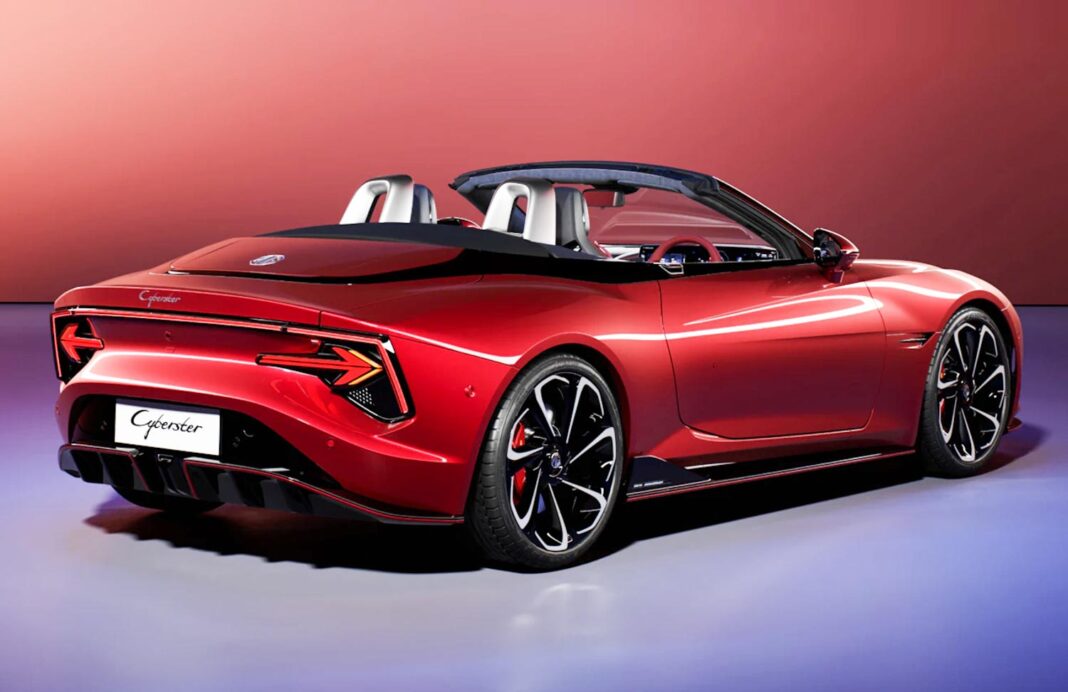 JSW MG Motor India launches the Cyberster