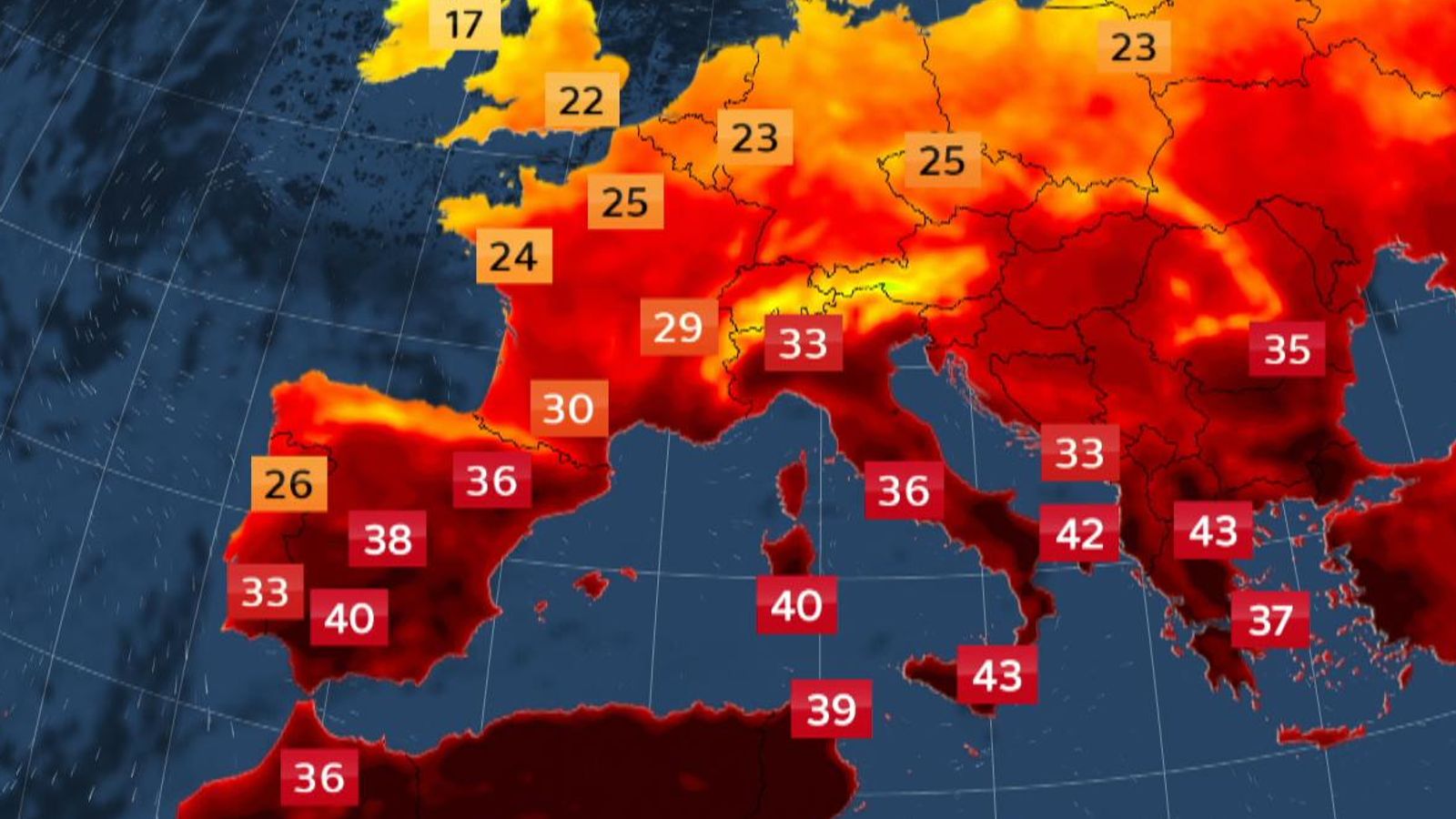 Europe heat wave alert