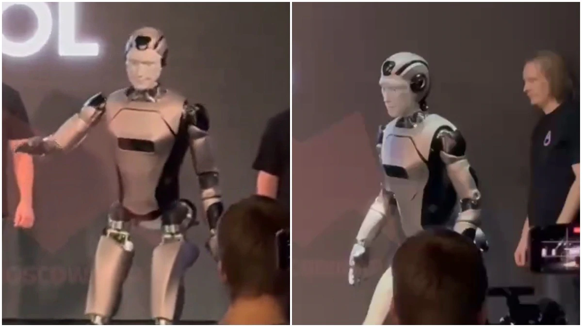 Russia humanoid robot AIdol